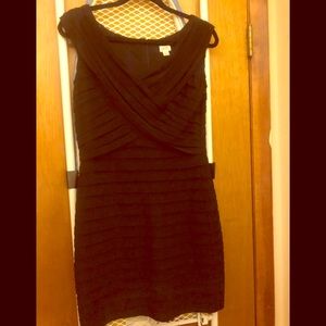 Cache little black dress size 12 with zipper back